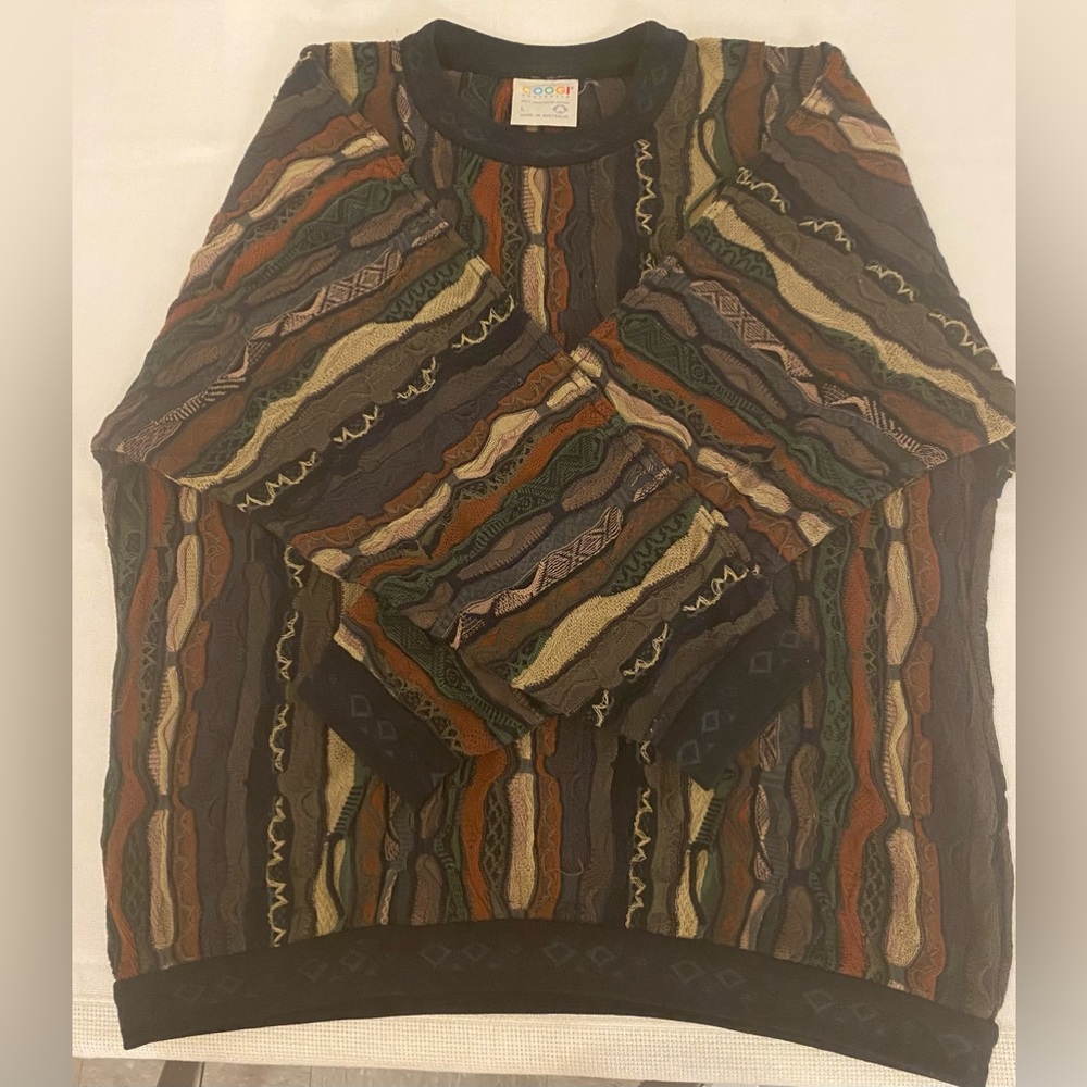 Vintage COOGI sweater men Large (fit XL)